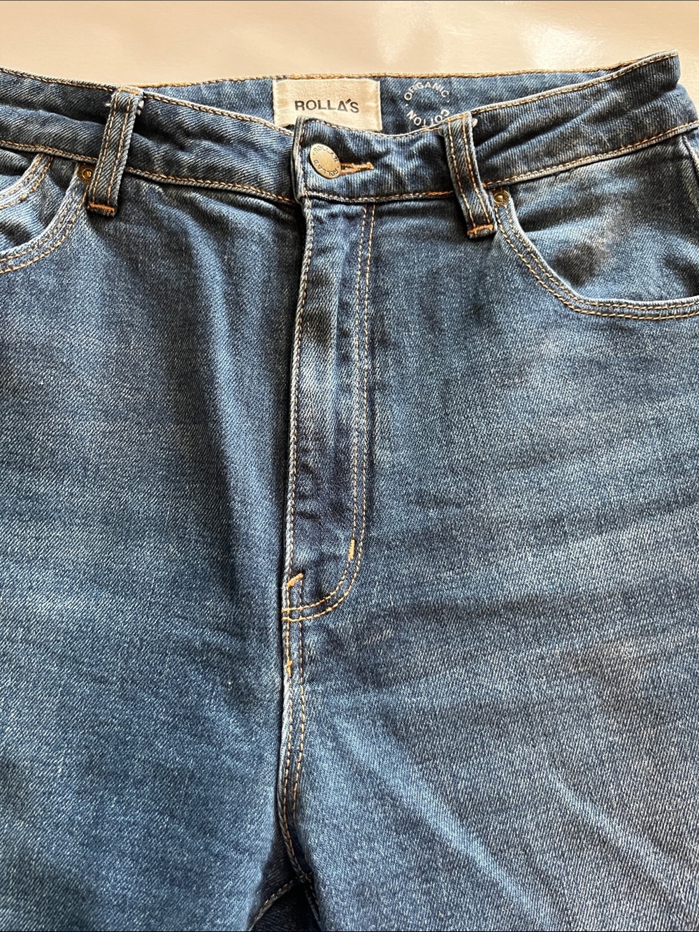 Rolla’s Denim Dusters Bootcut Crop High Rise Size 29 - Picture 15 of 16